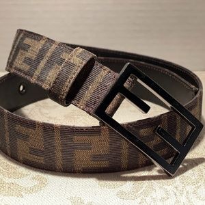 Fendi Zucca Belt size 28